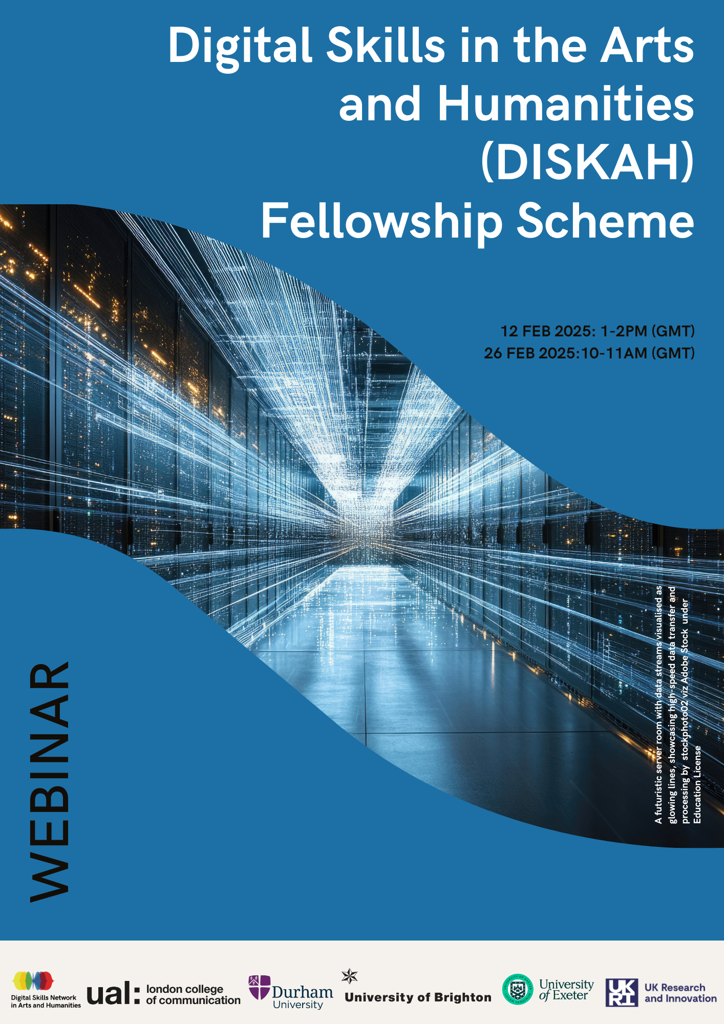 Webinars: Digital Skills in the Arts and Humanities Fellowship Scheme | February 2025