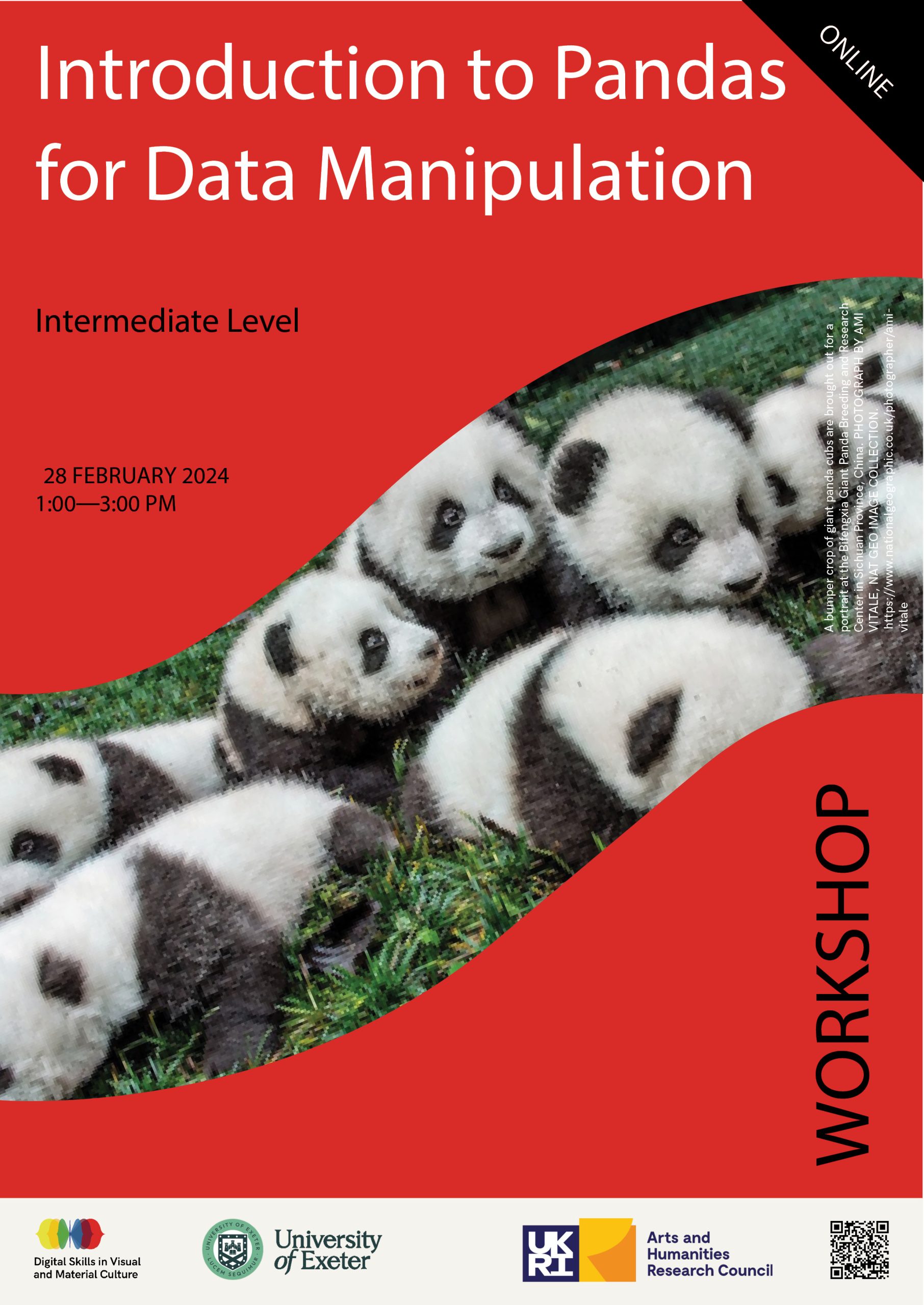Workshop: Introduction to Pandas for Data Manipulation (intermediate level)