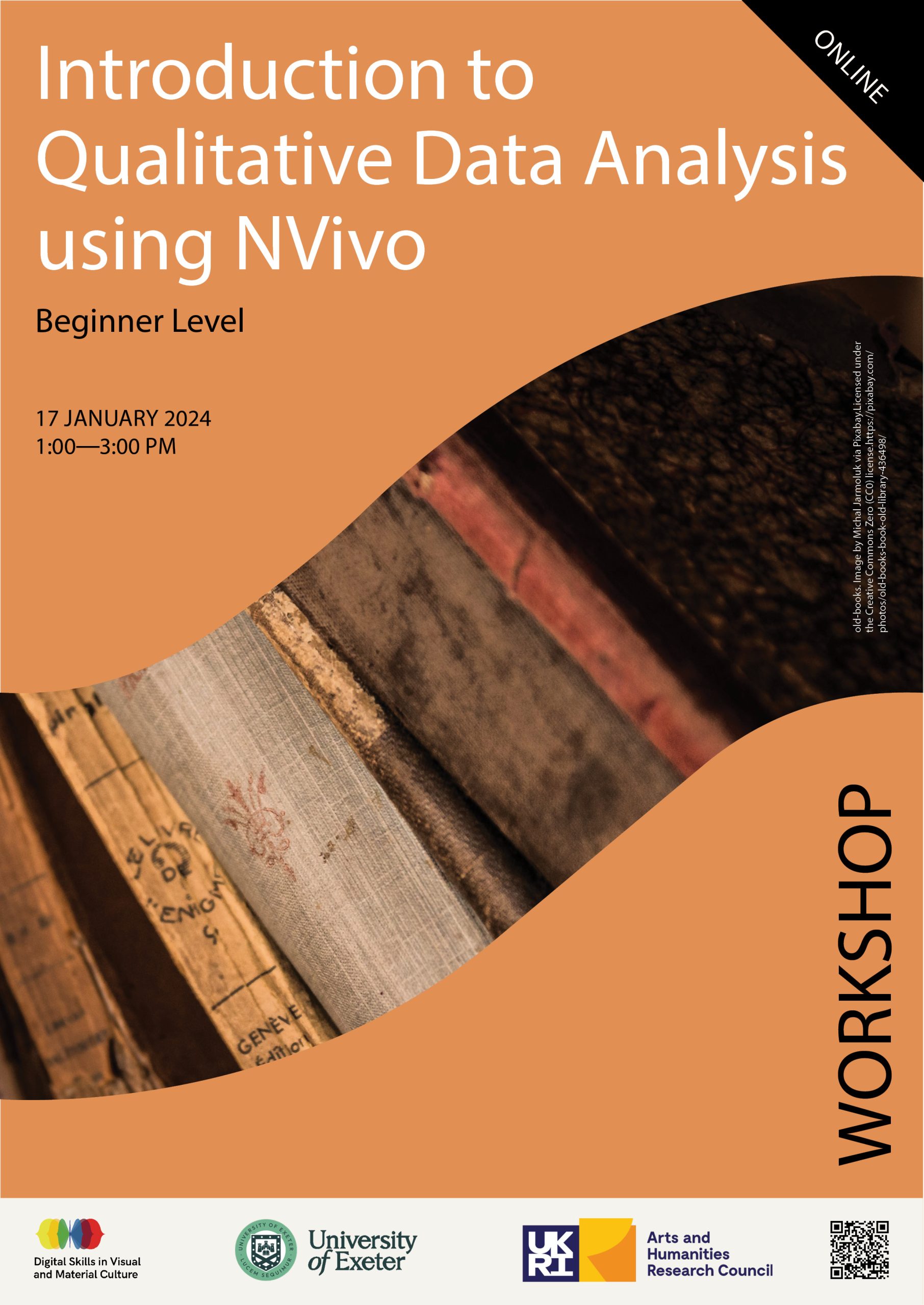 Workshop: Introduction to Qualitative Data Analysis Using NVivo (beginner level)