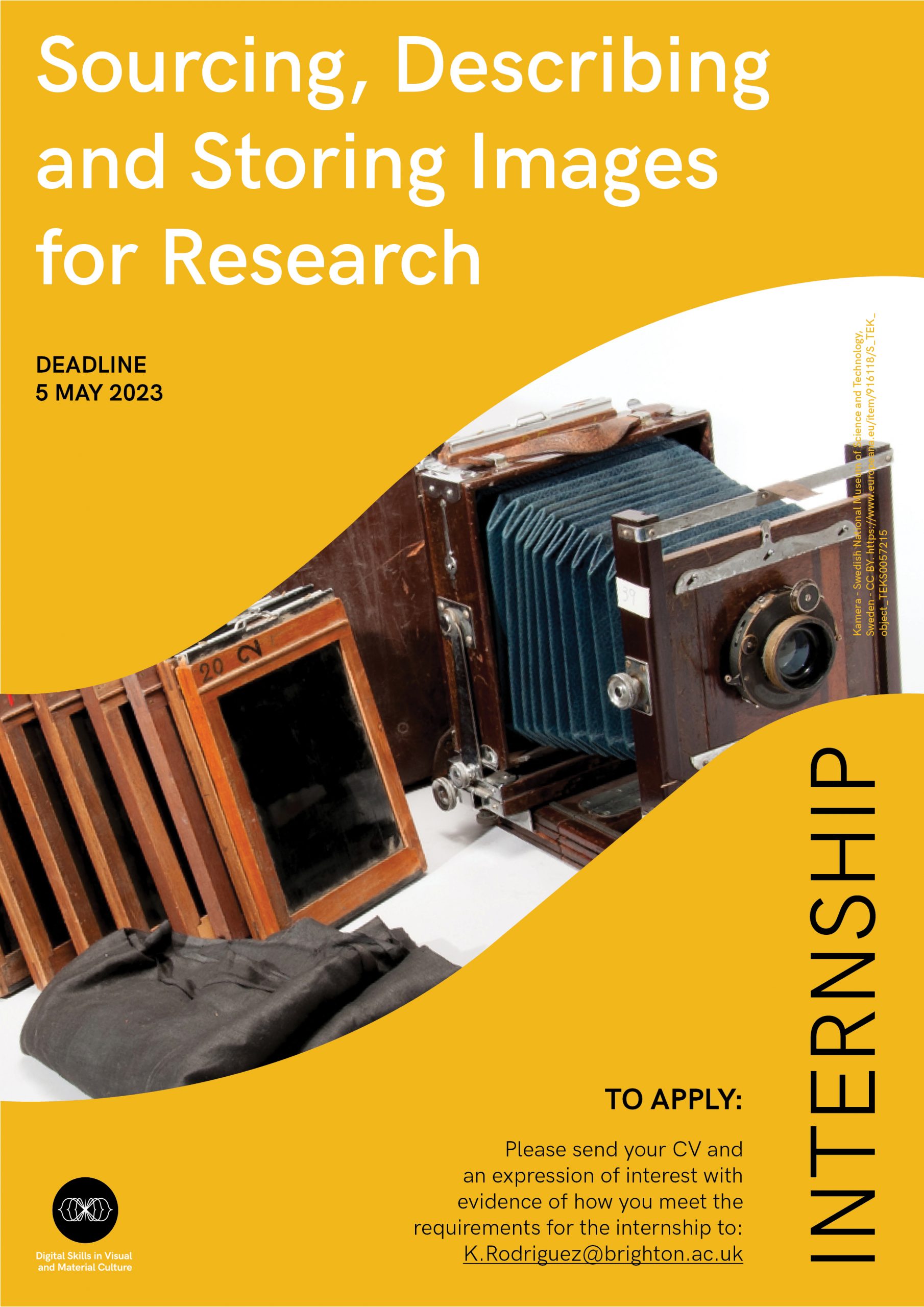 Internship: Sourcing, Describing and Storing Images for Research – Closed