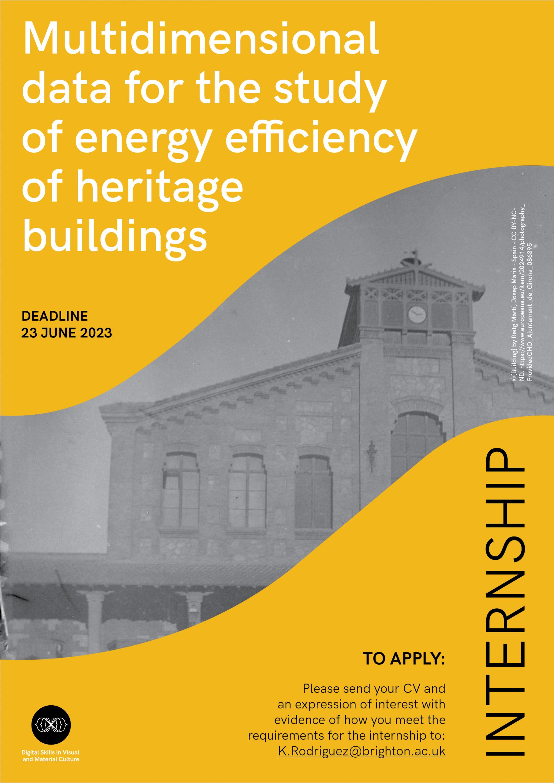 Internship: Multidimensional data for the study of energy efficiency of heritage buildings – Closed